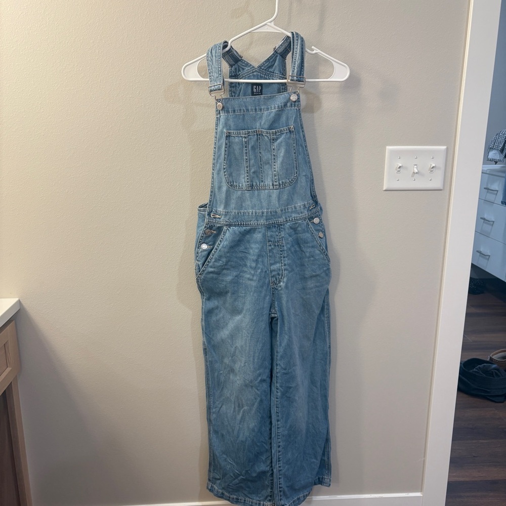GAP Light Blue Denim Overalls